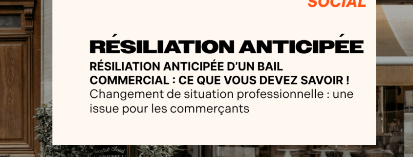 Résiliation de Bail