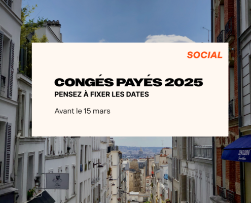 Congés payés 2025