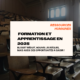 Formation et apprentissage en 2025