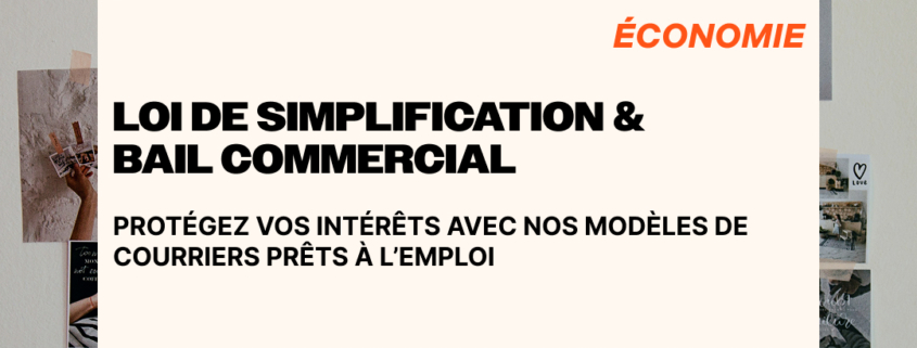 Vie économique et bail commercial